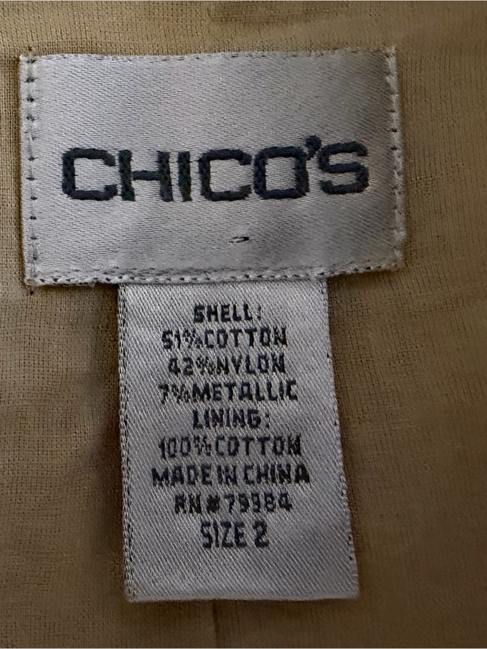 Chico’s Utility Jacket - Picture 5 of 8